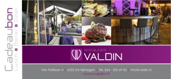 trog Gedachte radar Cadeaubon - Restaurant Valdin